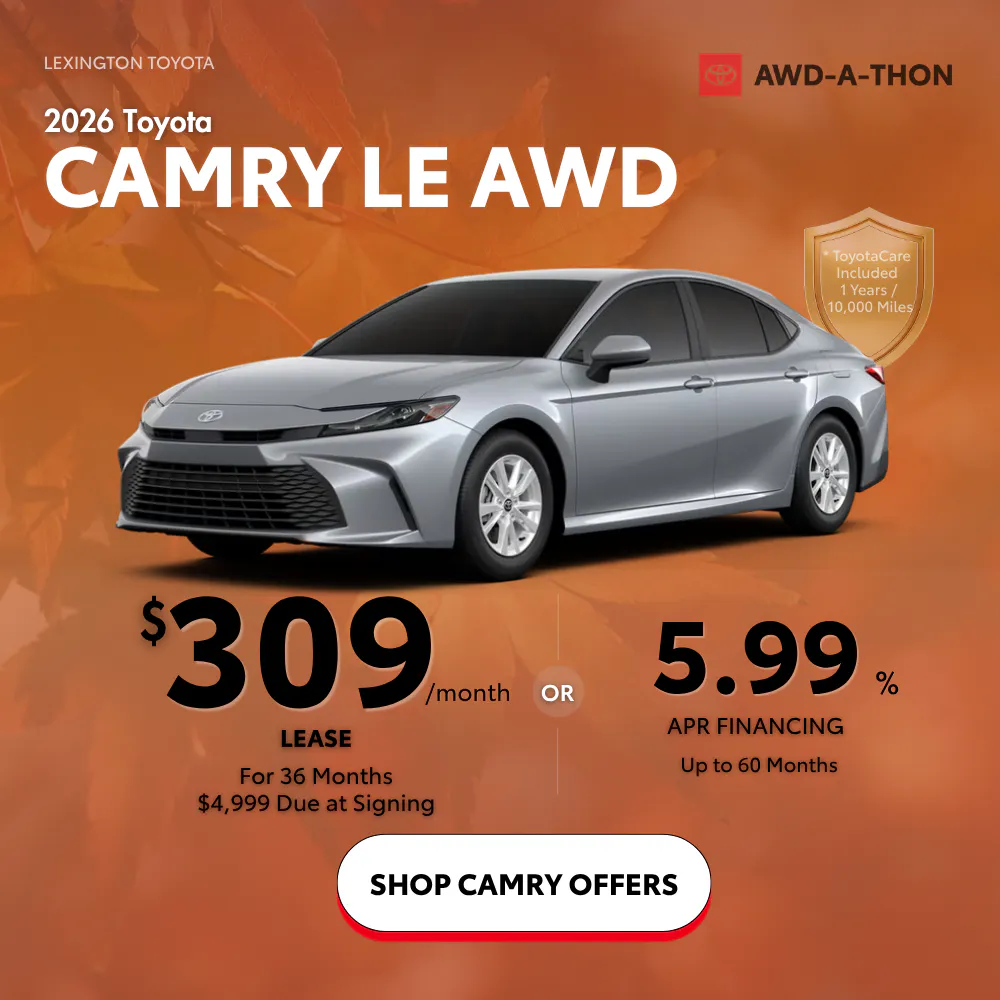 New 2026 Toyota Camry LE FWD | Lexington Toyota