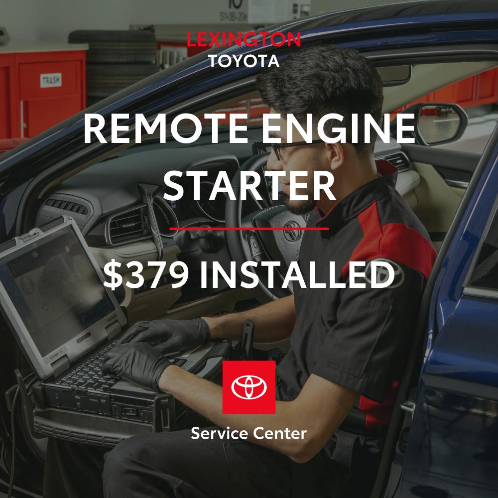 Remote Engine Starter | Lexington Toyota