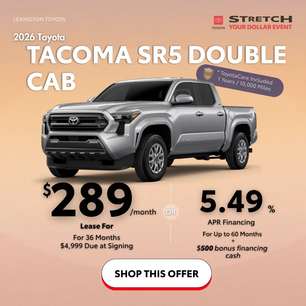 New 2026 Toyota Tacoma SR5 | Lexington Toyota