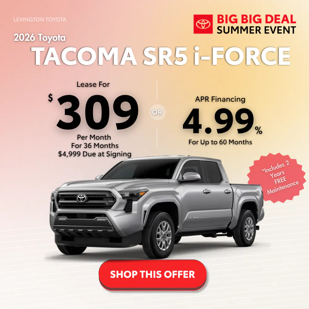 2026 Tacoma SPECIAL | Lexington Toyota