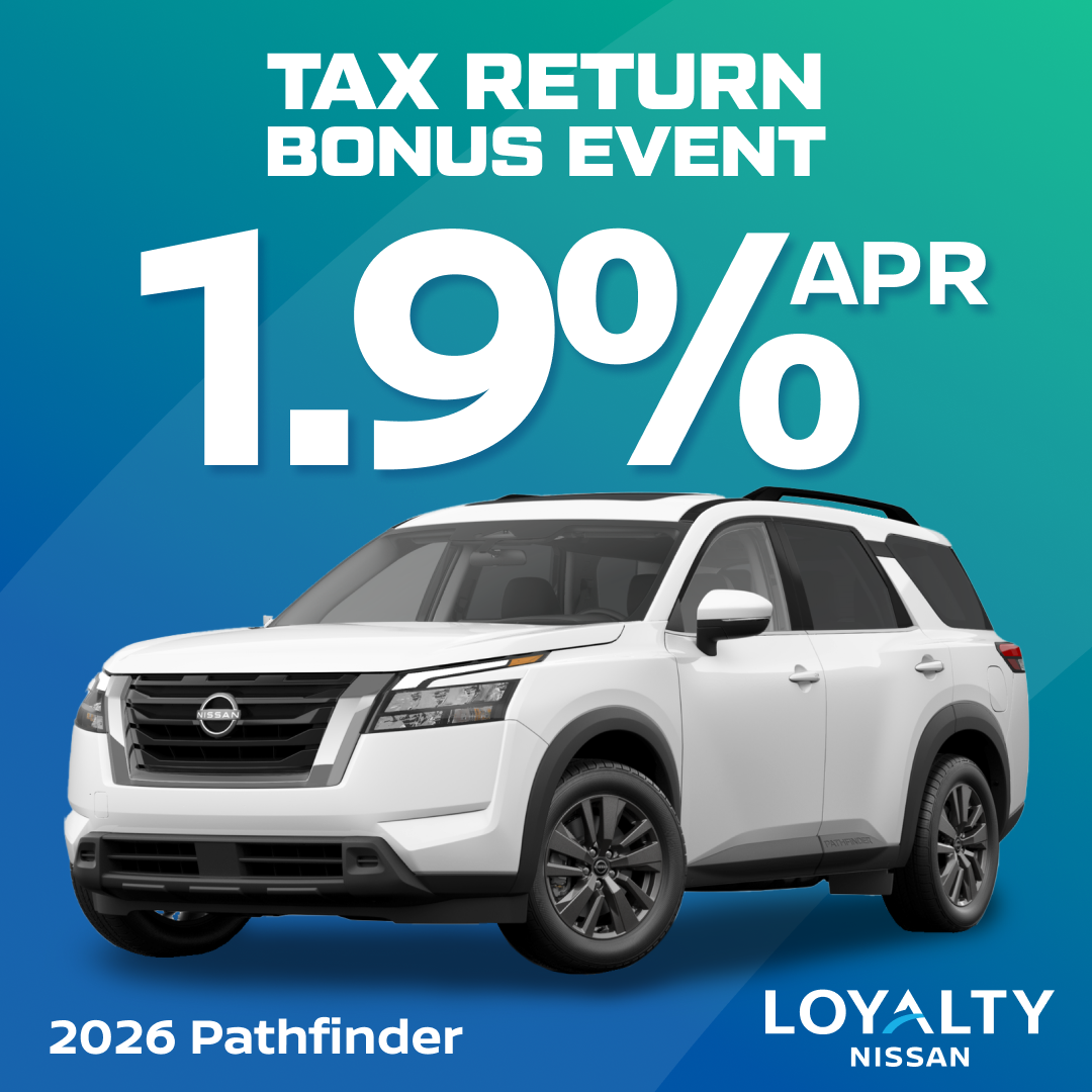 February Offers – 1.9% APR On 2026 Pathfinder SV | Loyalty Nissan