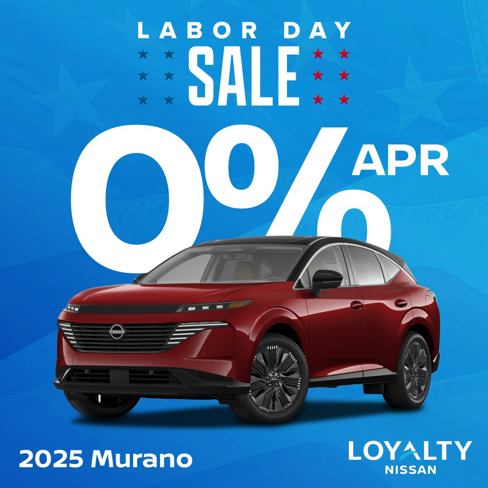 August Offers – 0% APR On 2025 Murano | Loyalty Nissan