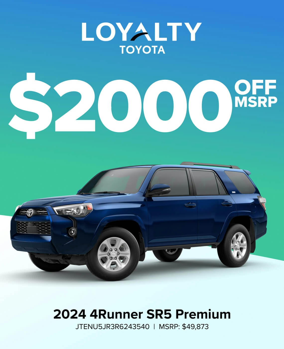 2024 4Runner SR5 Premium