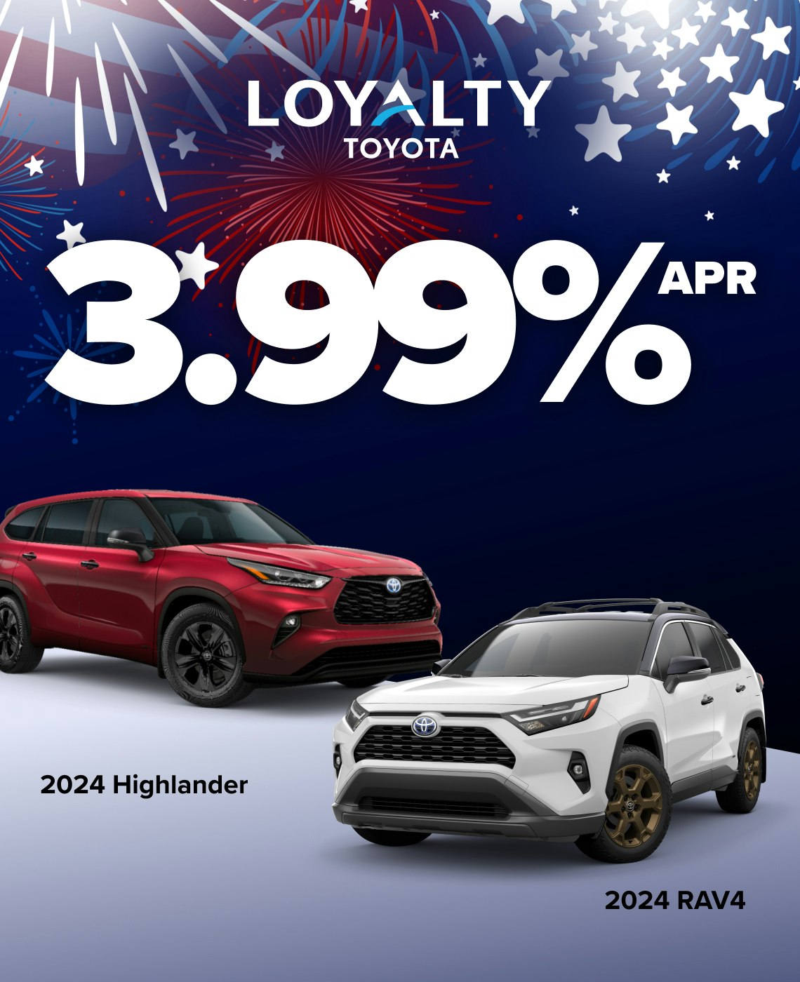 3.99% APR On New Vehicles