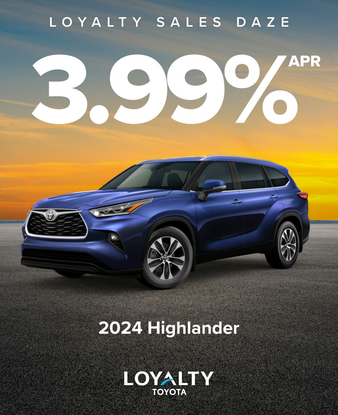 April Offers - Highlander | Loyalty Toyota