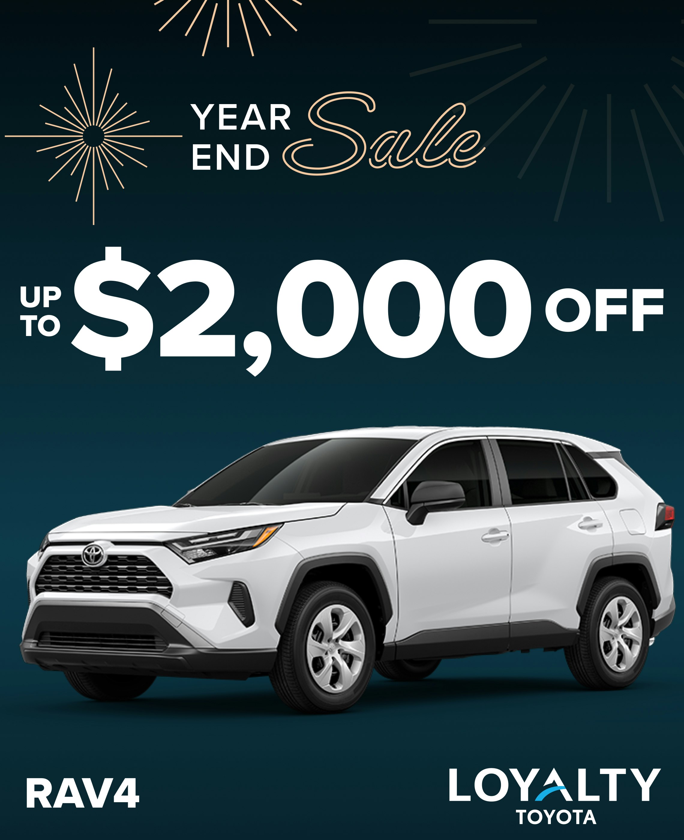 December Offers – Up To $2,000 Off RAV4 | Loyalty Toyota