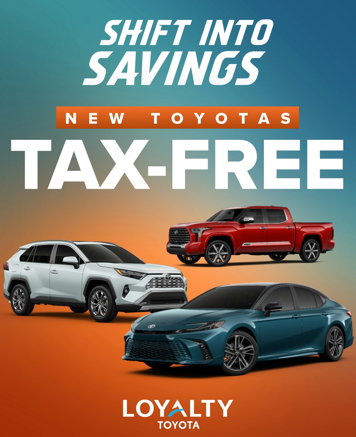 September Offers – Tax-Free New Toyotas | Loyalty Toyota