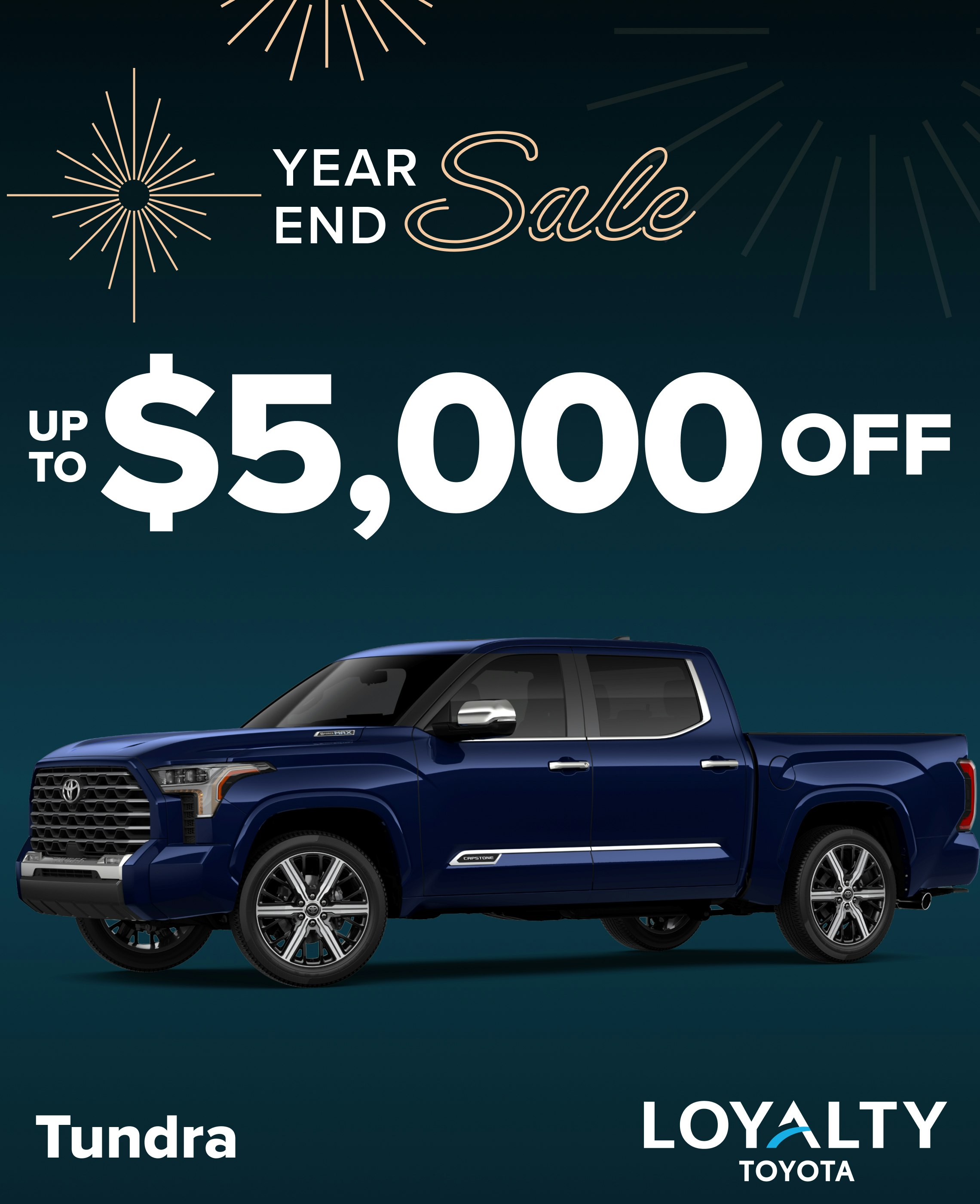 December Offers – Up To $5,000 Off Tundra | Loyalty Toyota