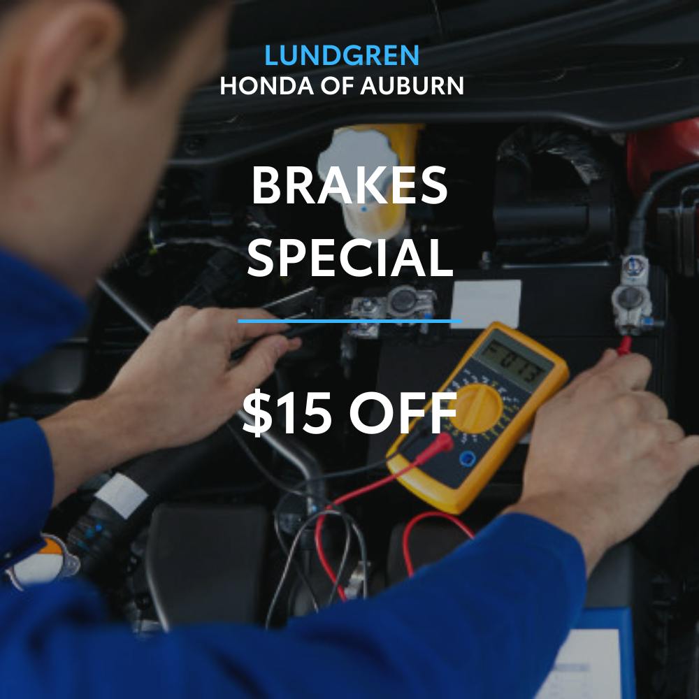 Brake Special | Lundgren Honda of Auburn