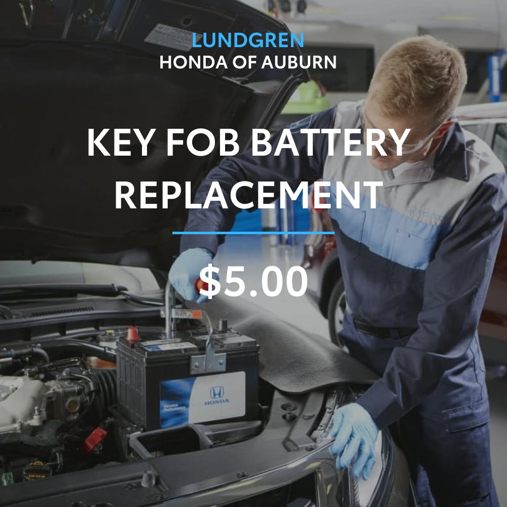 Key Fob Battery Replacement | Lundgren Honda of Auburn