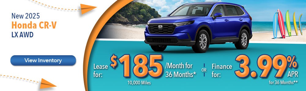 New 2025 Honda CR-V LX AWD | Lundgren Honda of Auburn