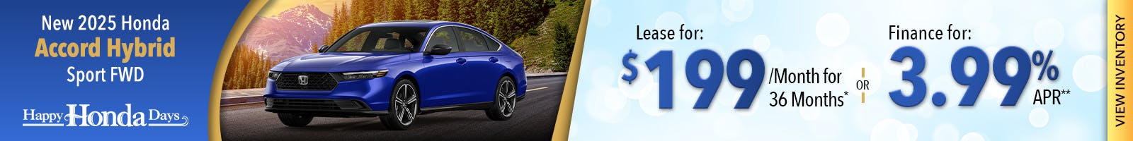 New 2025 Honda Accord Hybrid Sport FWD