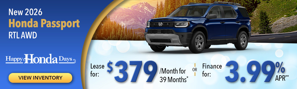 New Honda Passport Vehicles in Auburn, MA