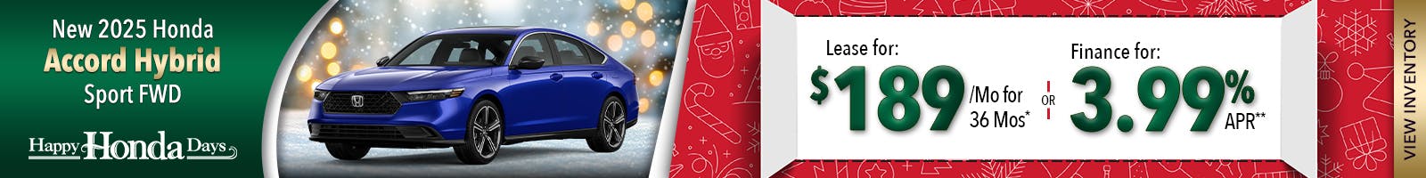 New 2025 Honda Accord Hybrid Sport FWD