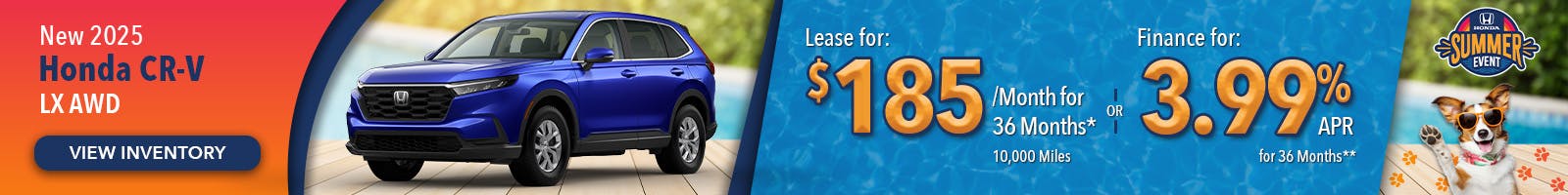 New 2025 Honda CR-V LX AWD