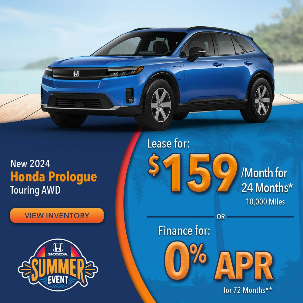 New 2024 Honda Prologue Touring AWD | Lundgren Honda of Auburn