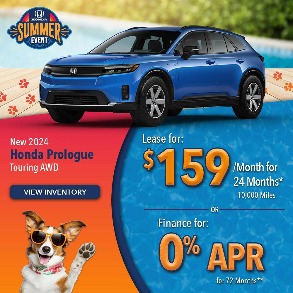 New 2024 Honda Prologue Touring AWD | Lundgren Honda of Auburn