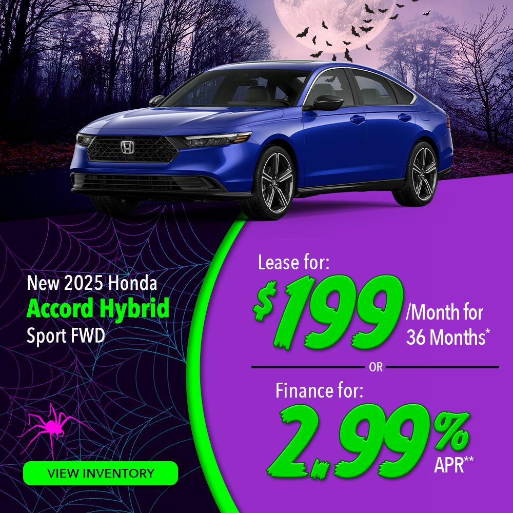 New 2025 Honda Accord Hybrid Sport FWD | Lundgren Honda of Auburn