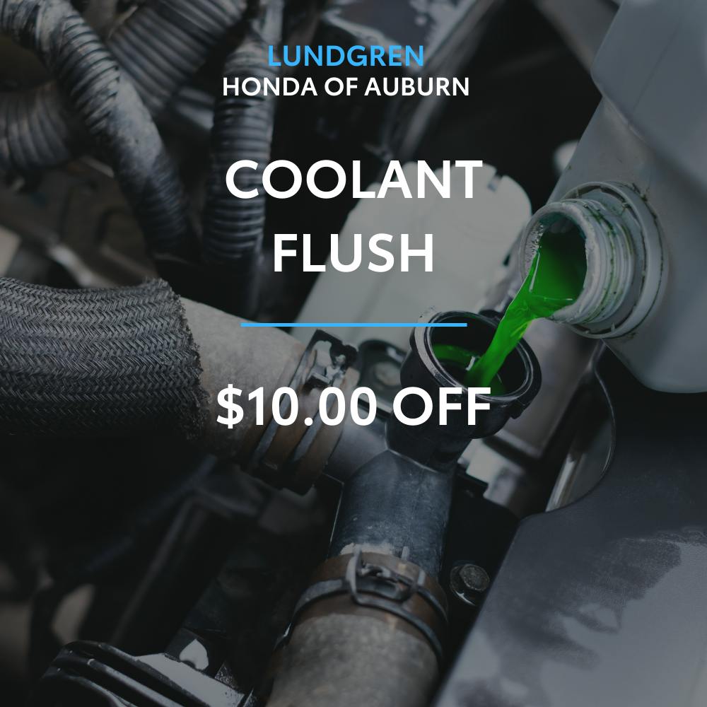 Coolant System Flush | Lundgren Honda of Auburn