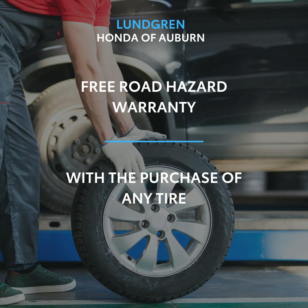 Road Hazard Warranty | Lundgren Honda of Auburn