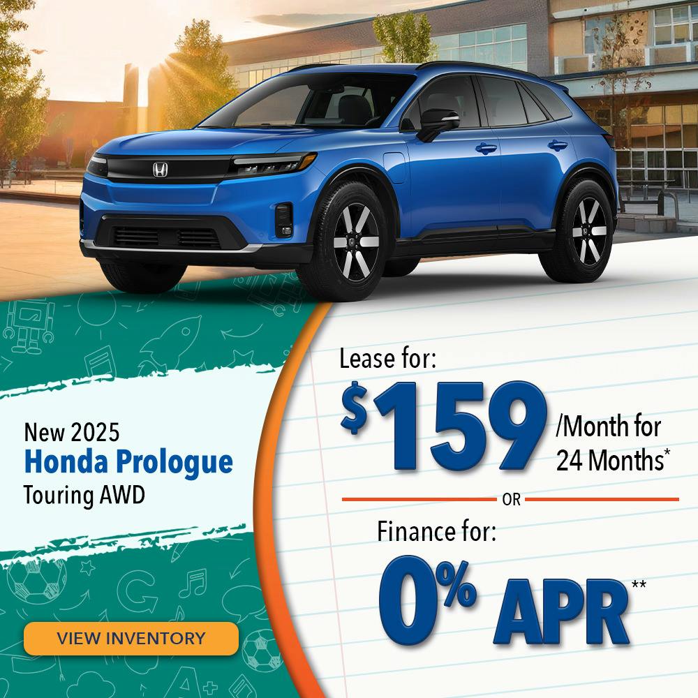 New 2025 Honda Prologue Touring AWD | Lundgren Honda of Greenfield