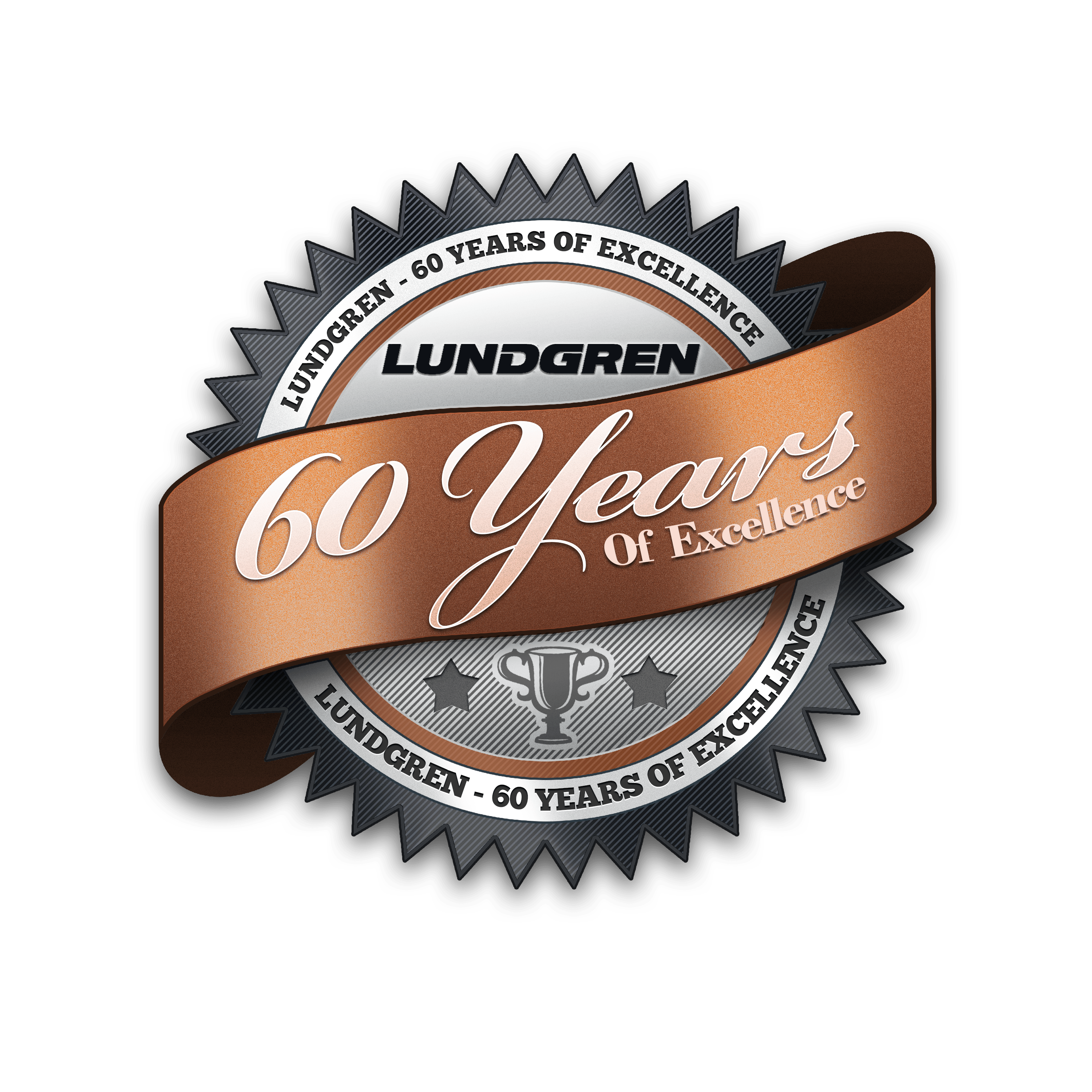 Lundgren 60 year badge