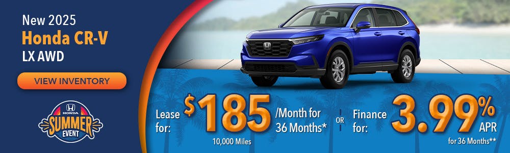 New 2025 Honda CR-V LX AWD | Lundgren Honda of Greenfield
