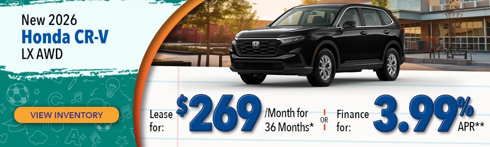 New 2026 Honda CR-V LX AWD | Lundgren Honda of Greenfield