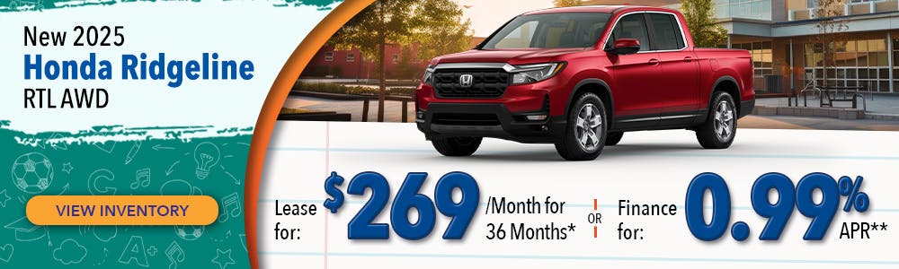 New 2025 Honda Ridgeline RTL AWD | Lundgren Honda of Greenfield