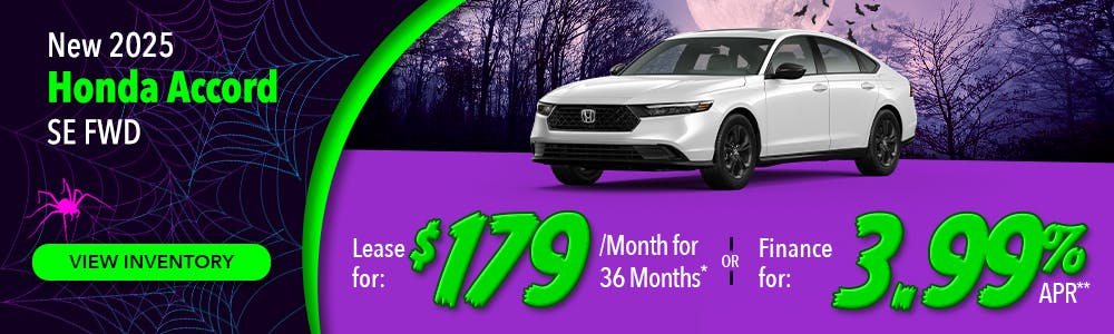 New 2025 Honda Accord SE FWD | Lundgren Honda of Greenfield