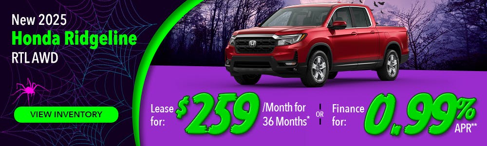 New 2025 Honda Ridgeline RTL AWD | Lundgren Honda of Greenfield
