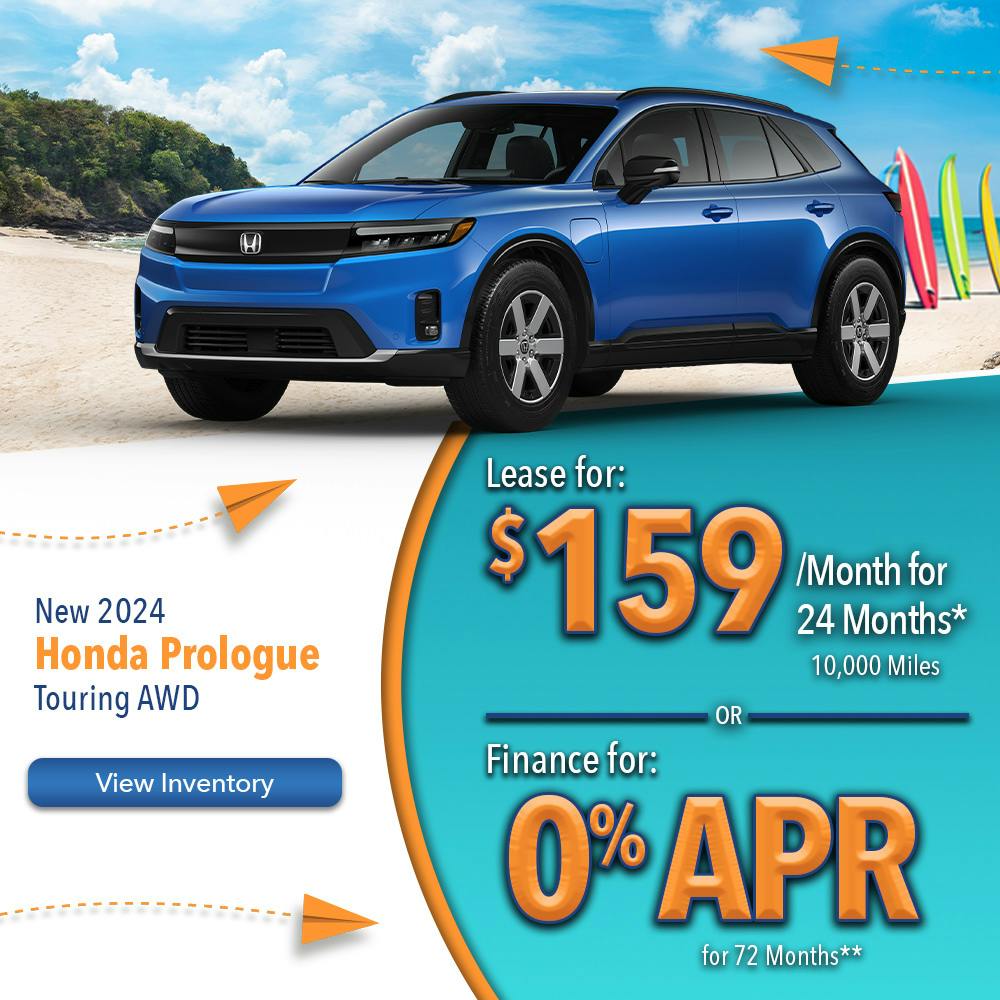 New 2024 Honda Prologue Touring AWD | Lundgren Honda of Greenfield