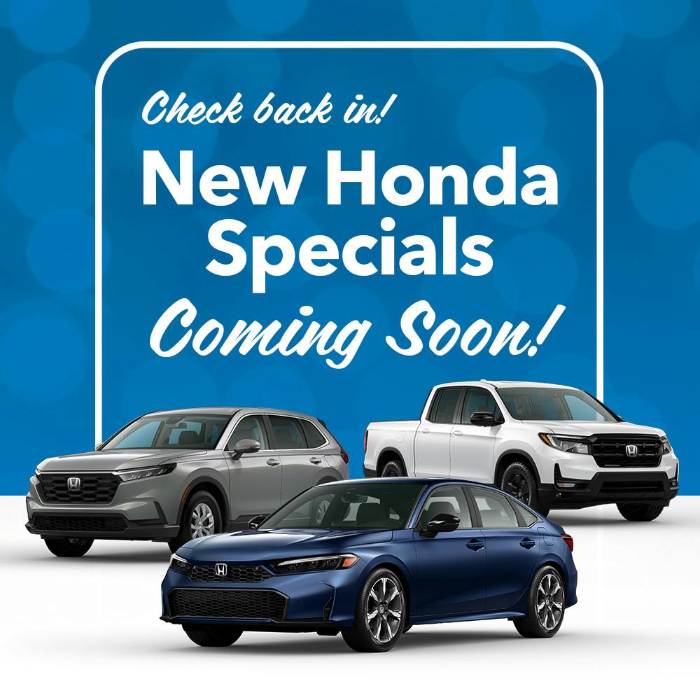 New Vehicle Specials | Lundgren Honda of Greenfield