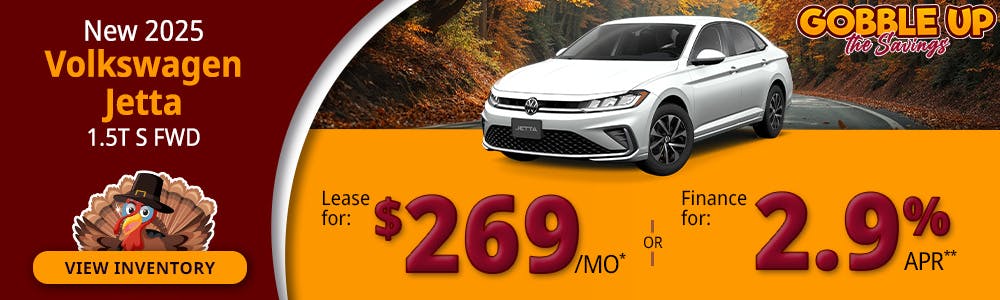 New 2025 Volkswagen Jetta 1.5T S FWD | Lundgren Rutland