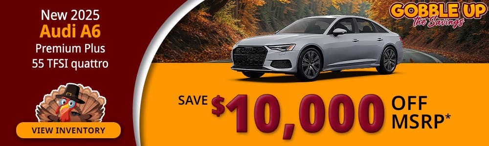 New 2025 Audi A6 Premium Plus 55 TFSI quattro | Lundgren Rutland