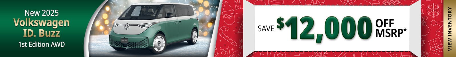 New 2025 Volkswagen ID. Buzz 1st Edition AWD
