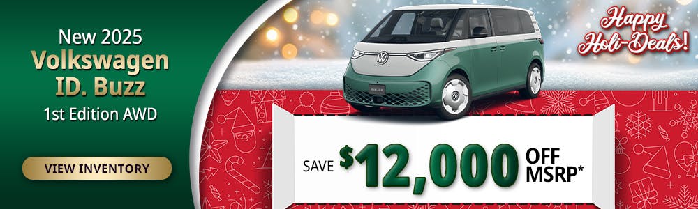 New 2025 Volkswagen ID. Buzz 1st Edition AWD | Lundgren Rutland