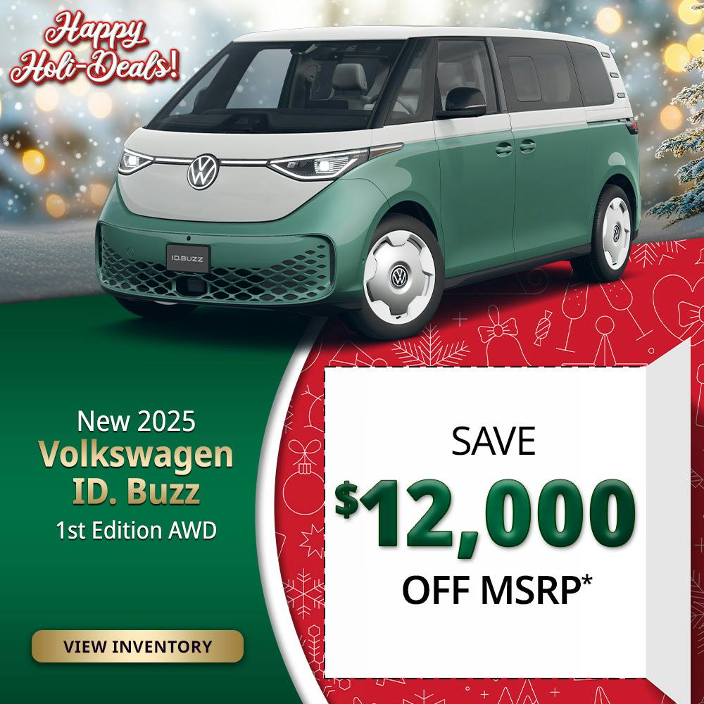 New 2025 Volkswagen ID. Buzz 1st Edition AWD | Lundgren Rutland