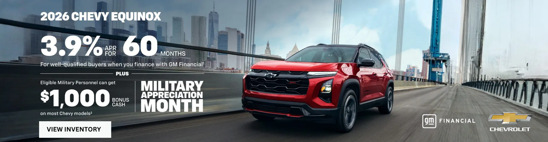 3.9% Chevy Equinox EV