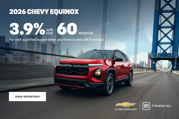 3.9% Chevy Equinox EV