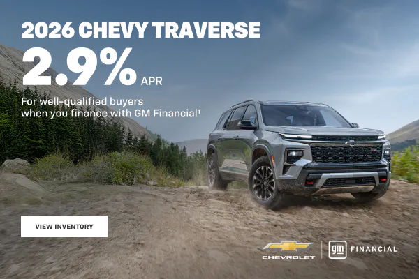 2.9% Chevy Traverse