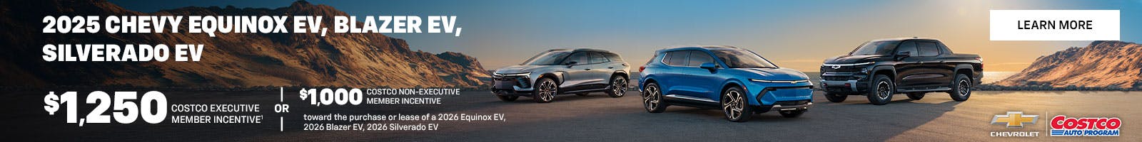 2025 Equinox EV, Blazer EV or Silverado EV