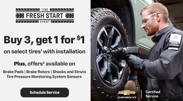 TIRE FRESH START EVENT | Maxie Price Chevrolet