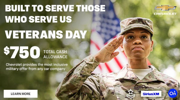 VETERANS DAY | Maxie Price Chevrolet