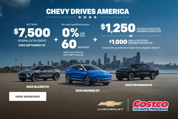 2025 CHEVROLET EQUINOX EV, BLAZER EV, OR SILVERADO EV