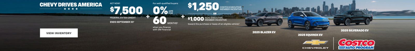 2025 Equinox EV, Blazer EV or Silverado EV