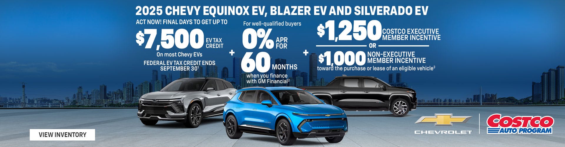 2025 CHEVROLET EQUINOX EV, BLAZER EV, OR SILVERADO EV