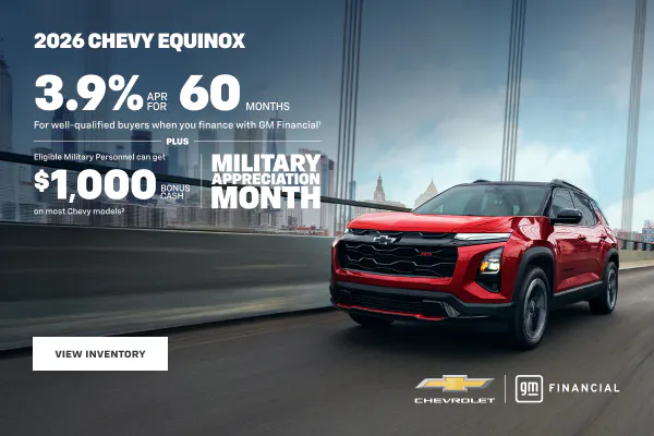 3.9% Chevy Equinox EV