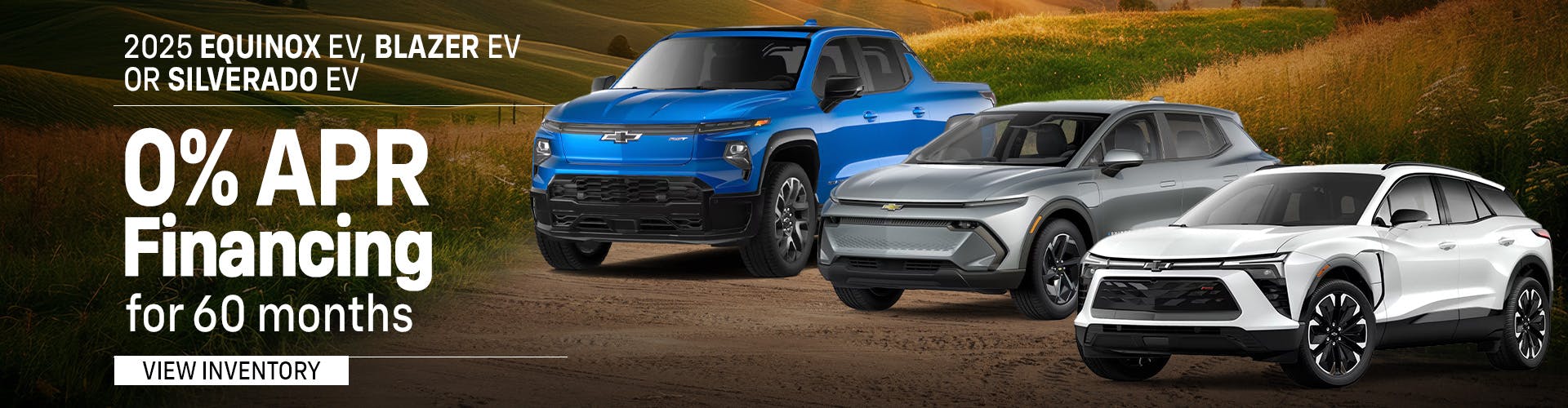 2025 CHEVROLET EQUINOX EV, BLAZER EV, OR SILVERADO EV