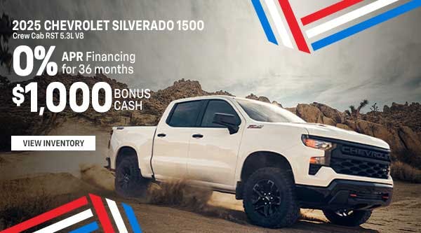 2025 CHEVROLET SILVERADO 1500 Crew Cab RST 5.3L V8 | Maxie Price Chevrolet